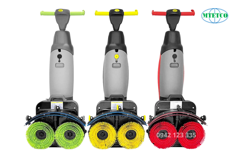 Nhỏ gọn, tích hợp chức năng chà - quét - lau sàn.