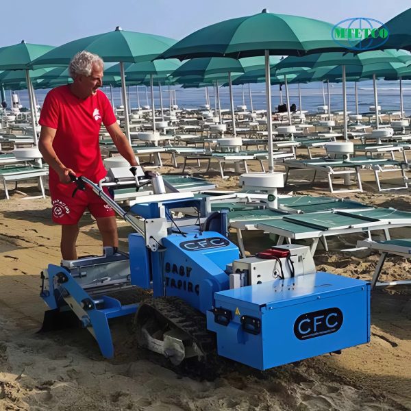 Máy làm sạch bãi biển Baby Tapiro 100 chạy xăng điện