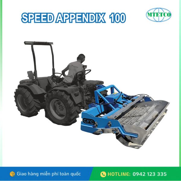 Máy làm sạch bãi biển Speed Appendix 100