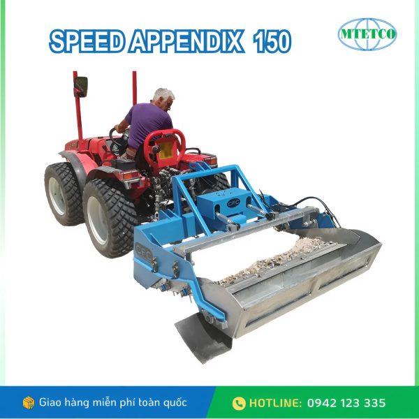 Máy làm sạch bãi biển Speed Appendix 150