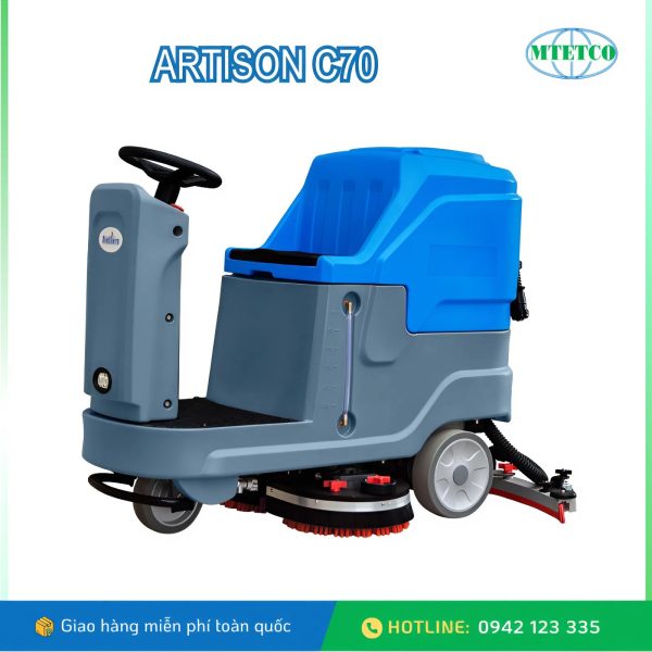 Máy chà sàn tự hành ngồi lái C70