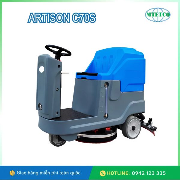 Máy chà sàn tự hành ngồi lái C70S