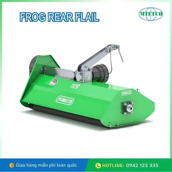 Máy cắt cỏ gắn sau đầu kéo Frog