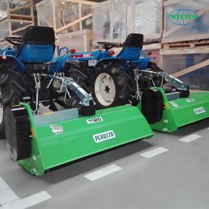 Máy cắt cỏ gắn sau đầu kéo Frog