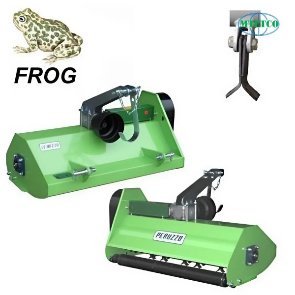 Máy cắt cỏ gắn sau đầu kéo Frog