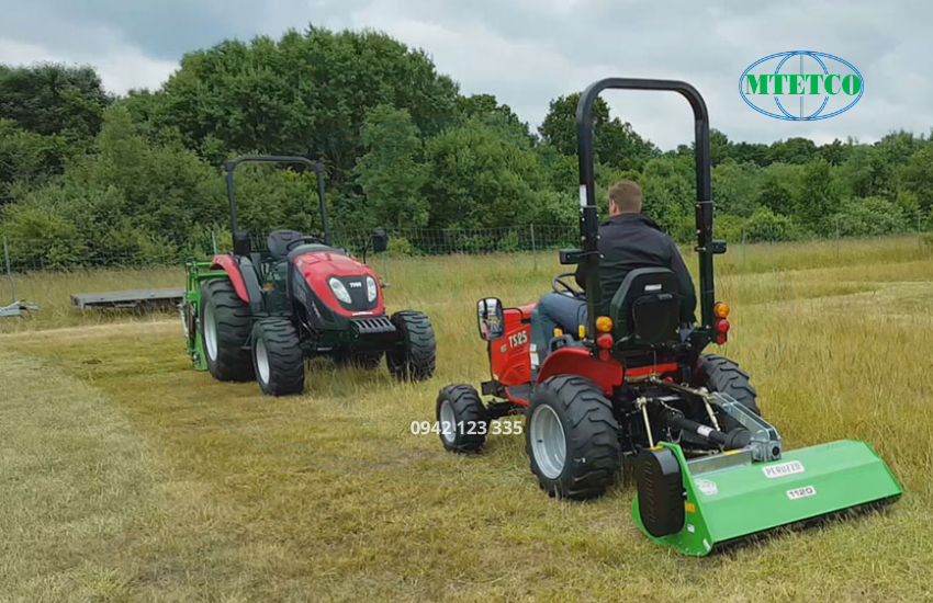 Máy cắt cỏ được sử dụng để cắt và băm nhỏ cỏ và các loại cỏ dại