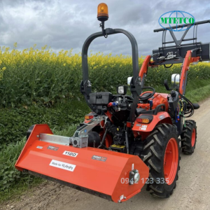 Máy cắt cỏ gắn sau đầu kéo Frog