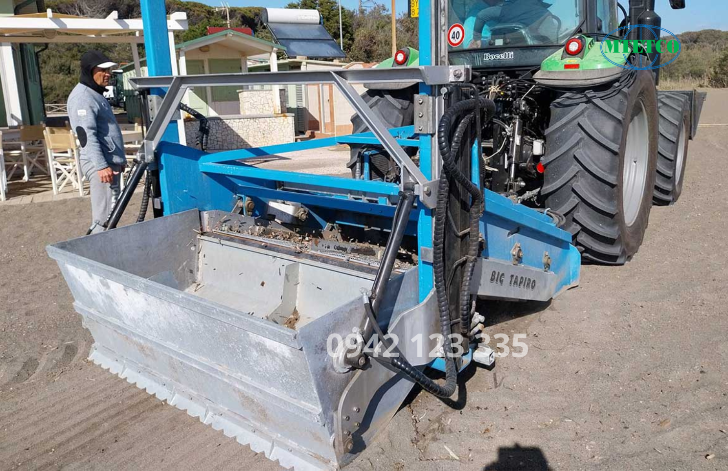 Máy làm sạch bãi biển Big Appendix 180