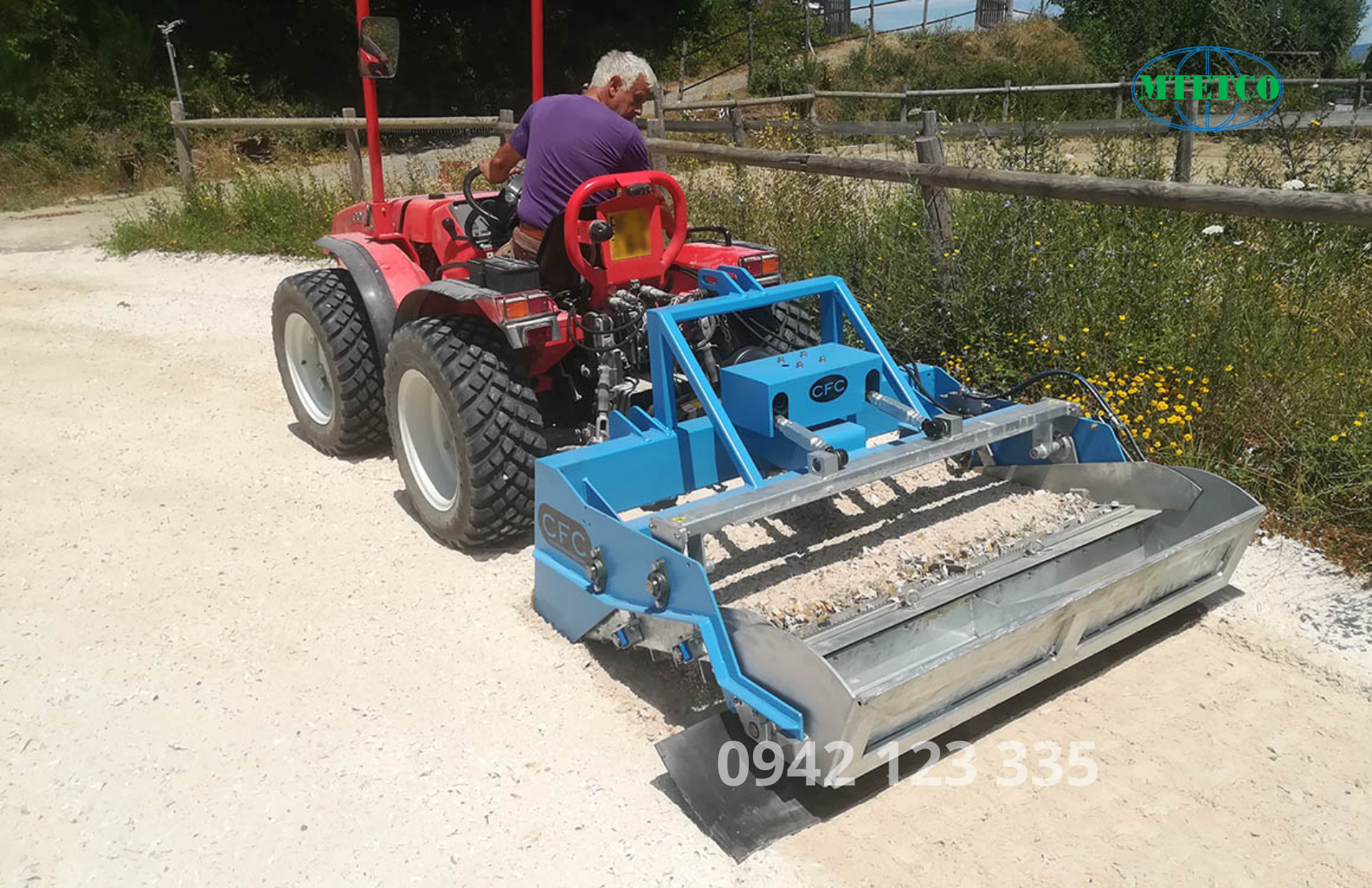 Máy làm sạch bãi biển Speed Appendix 180