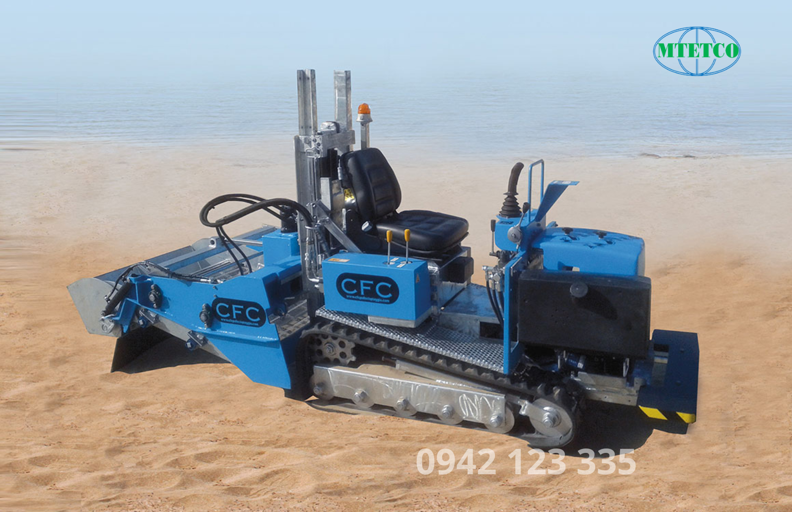 Máy làm sạch bãi biển Speed Tapiro 150