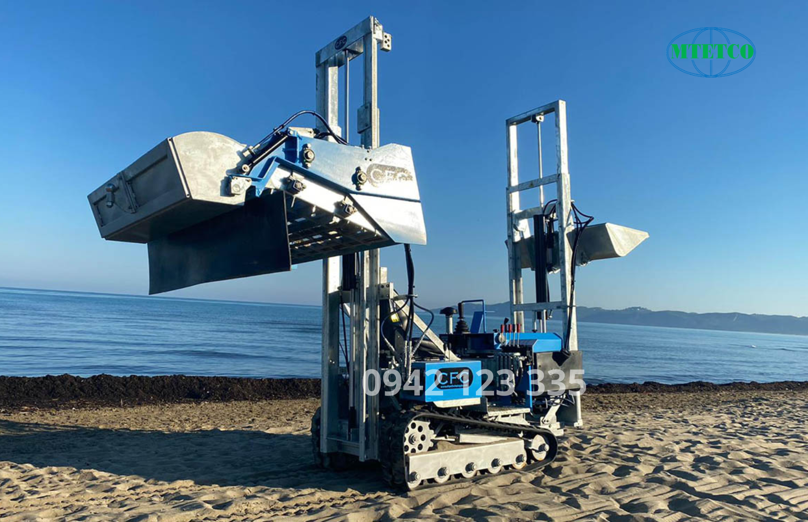 Mtetco - địa chỉ mua máy làm sạch bãi biển chất lượng