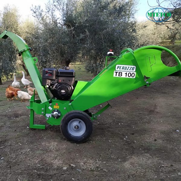Máy băm cành cây TB100 động cơ xăng 13 B&S