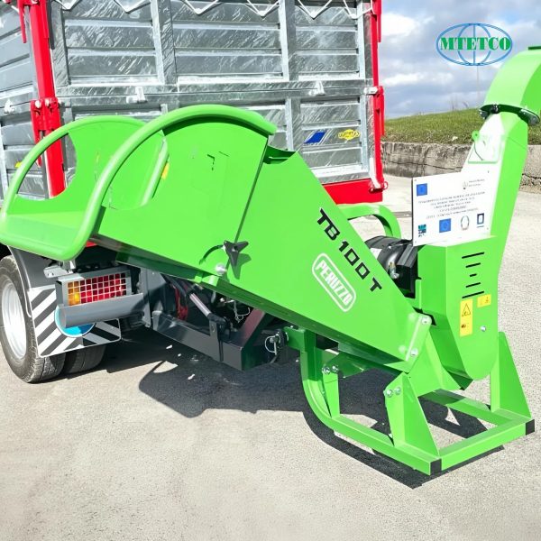 Máy băm cành cây TB100 gắn máy kéo