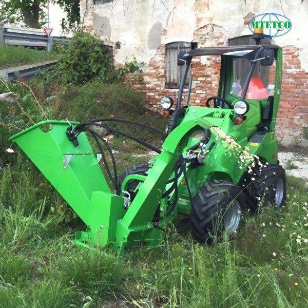 Máy băm cành cây TB100 thủy lực