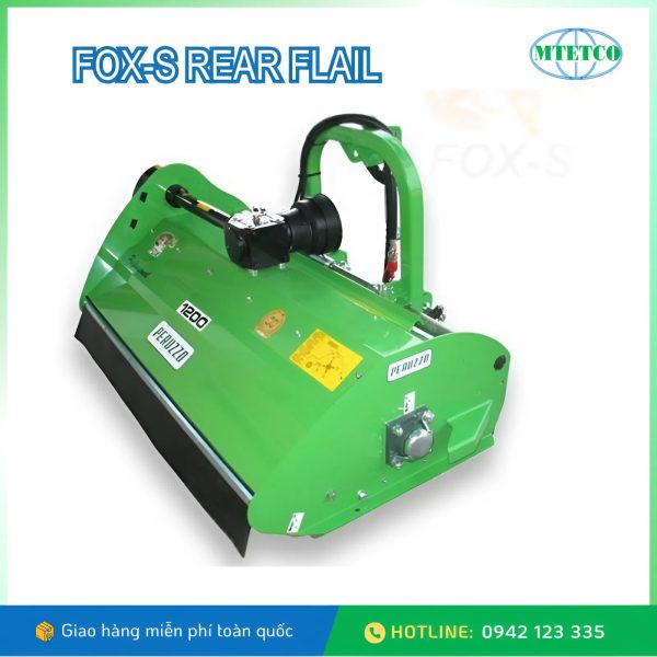 Máy cắt cỏ gắn sau đầu kéo Fox-S
