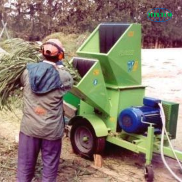 Máy nghiền gỗ T5 chạy điện