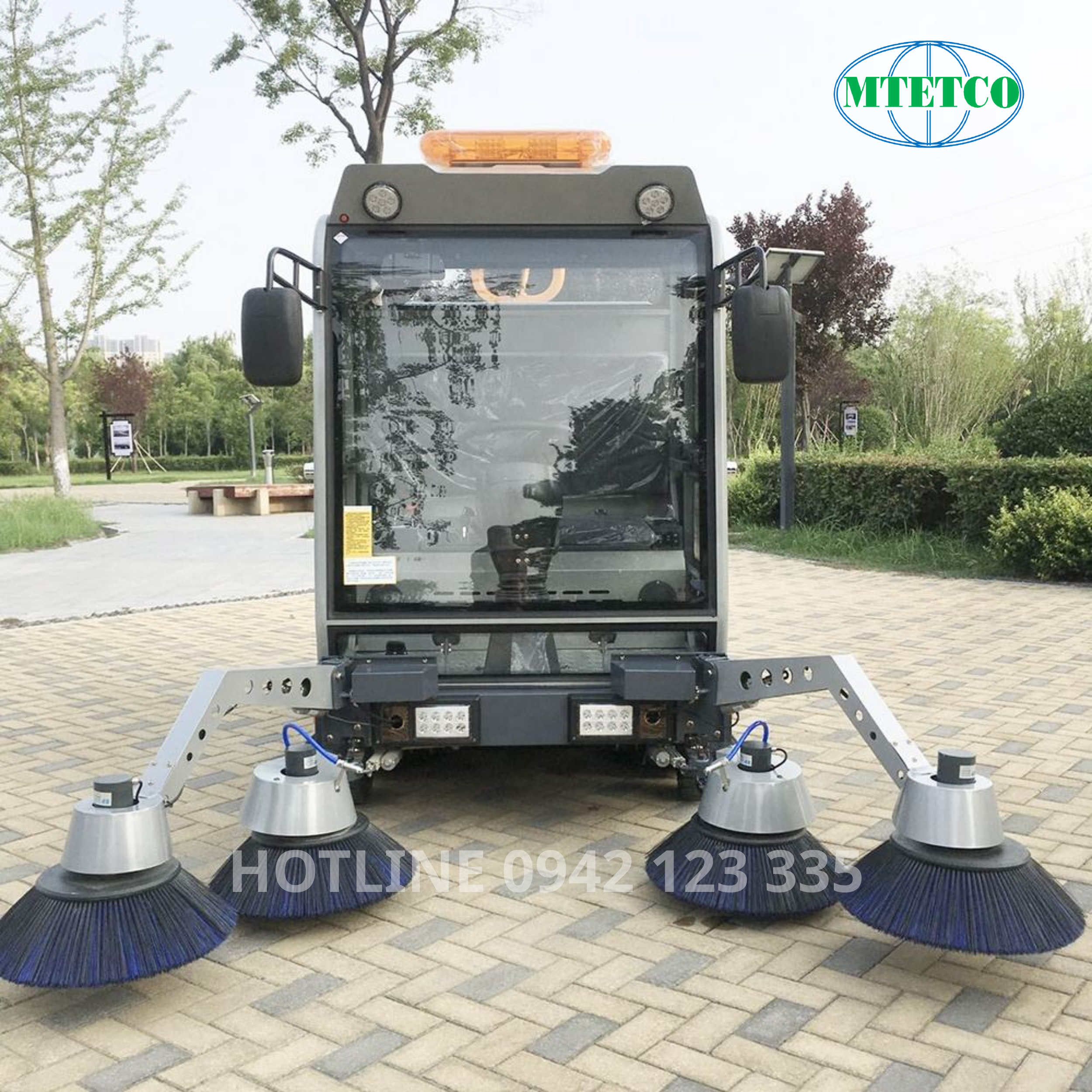 Xe quét rác ngồi lái Artison 2300