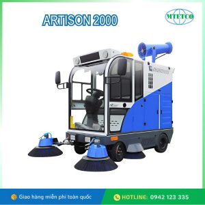 Xe quét rác ngồi lái Artison 2000