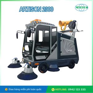 Xe quét rác ngồi lái Artison 2300