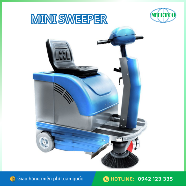 Xe quét rác Fiorentini MINI SWEEPER