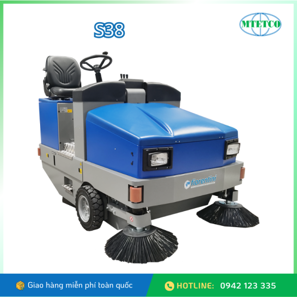 Xe quét rác Fiorentini S38