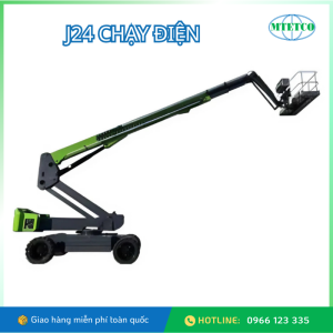 Xe nâng người ống lồng Mornlift chạy điện - Ảnh 2
