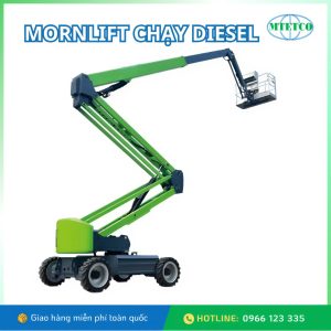 Xe nâng người tự hành dạng khớp gập Mornlift Chạy Diesel