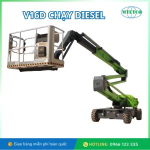Xe nâng người tự hành dạng khớp gập Mornlift Chạy Diesel - Ảnh 2