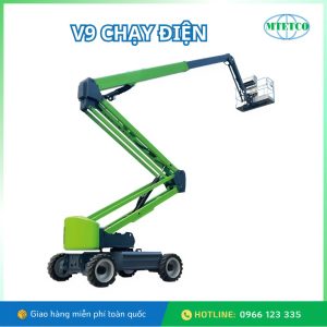 Xe nâng người tự hành dạng khớp gập Mornlift Chạy điện