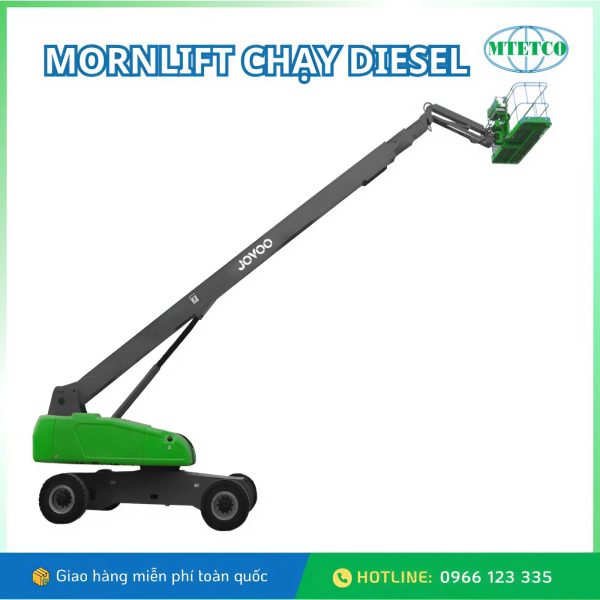 mtetco-Mornliftchaydiesel-6 Xe nâng người tự hành dạng ống lồng Mornlift Chạy Diesel