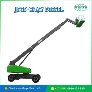 Xe nâng người tự hành dạng ống lồng Mornlift Chạy Diesel