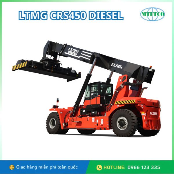 Xe nâng Reach Stacker LTMG CRS450 Chạy Diesel