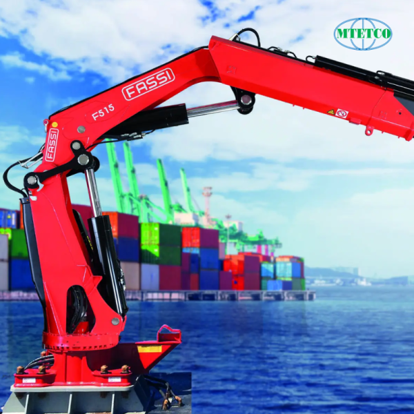 Cẩu gập thủy lực Fassi hạng nặng F515RA e-dynamic