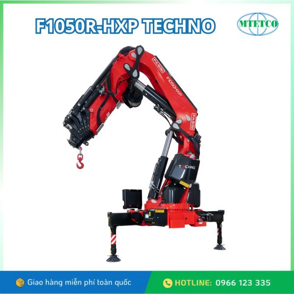 Cầu gập thủy lực hạng nặng F1050R-HXP Techno