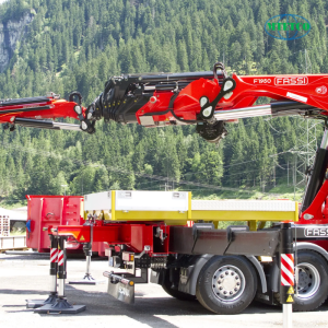 Cẩu gập thủy lực hạng nặng F1950RA he-dynamic - Ảnh 3