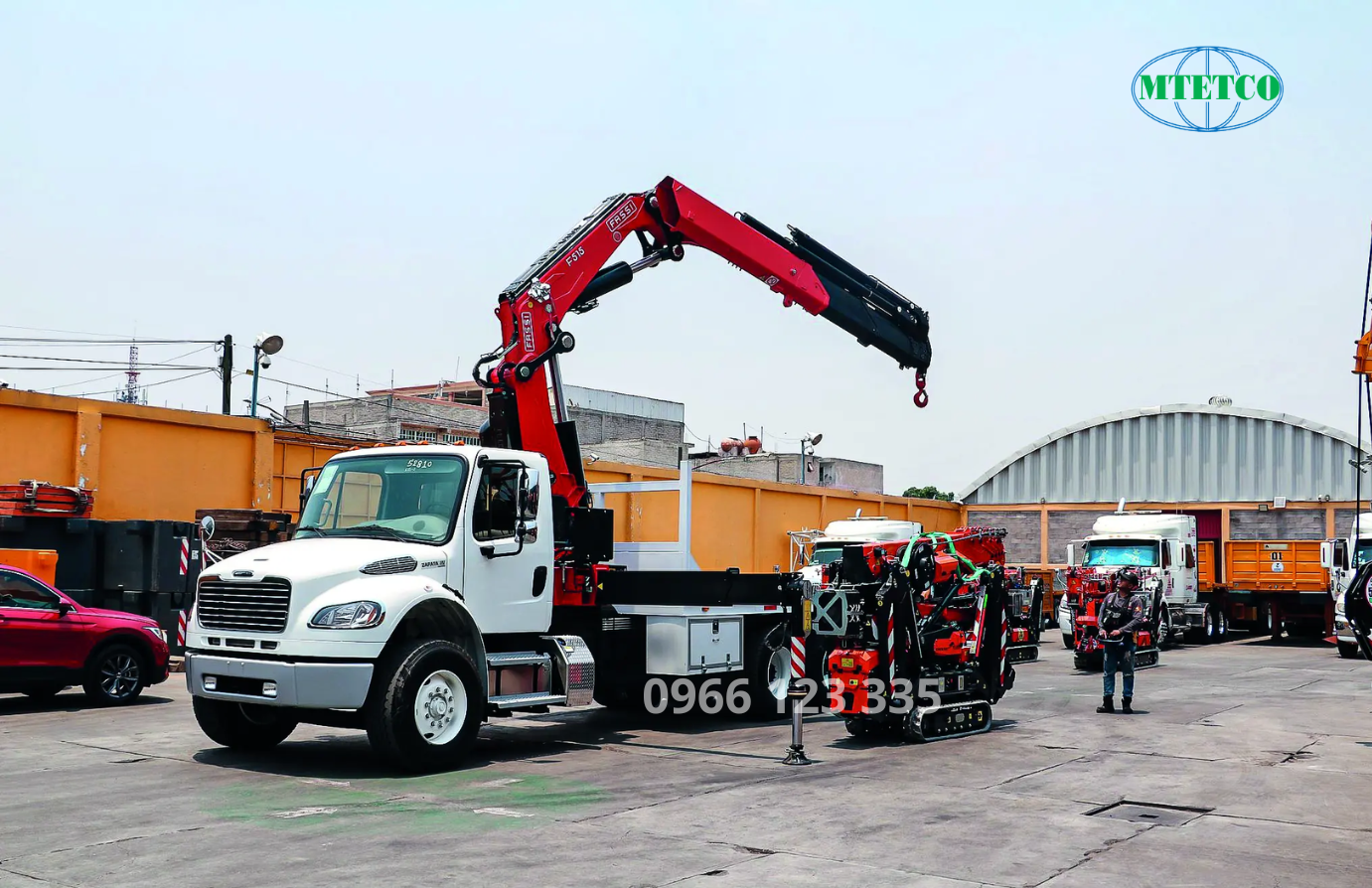 Ứng dụng cho các công việc nâng hạ tải lớn