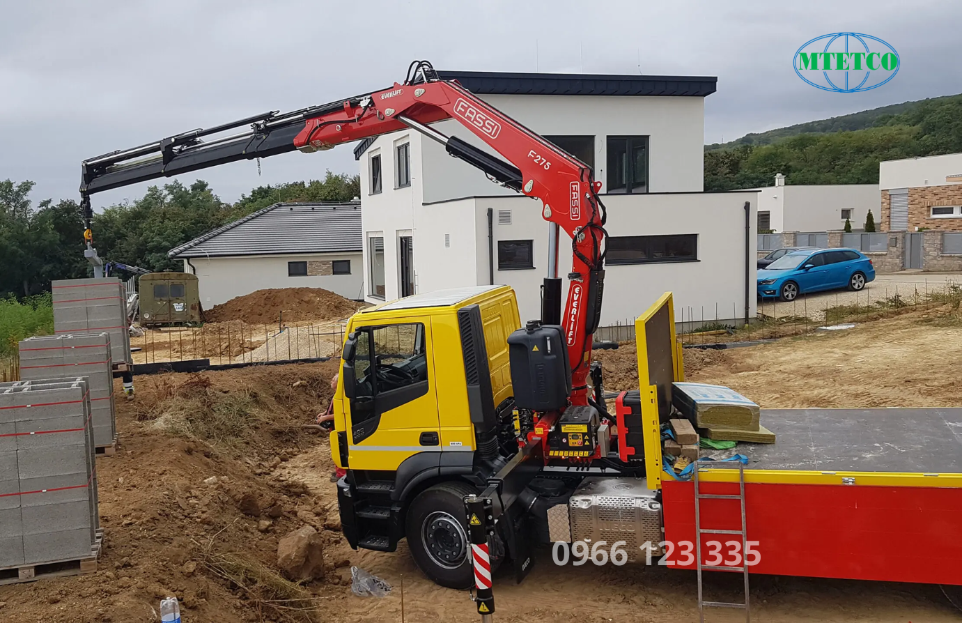 Sử dụng để nâng vật liệu xây dựng, lắp đặt thiết bị công nghiệp
