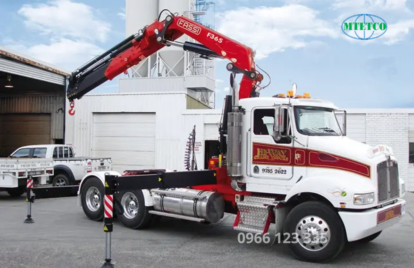 Cẩu gập thủy lực Fassi hạng vừa F365RA e-dynamic