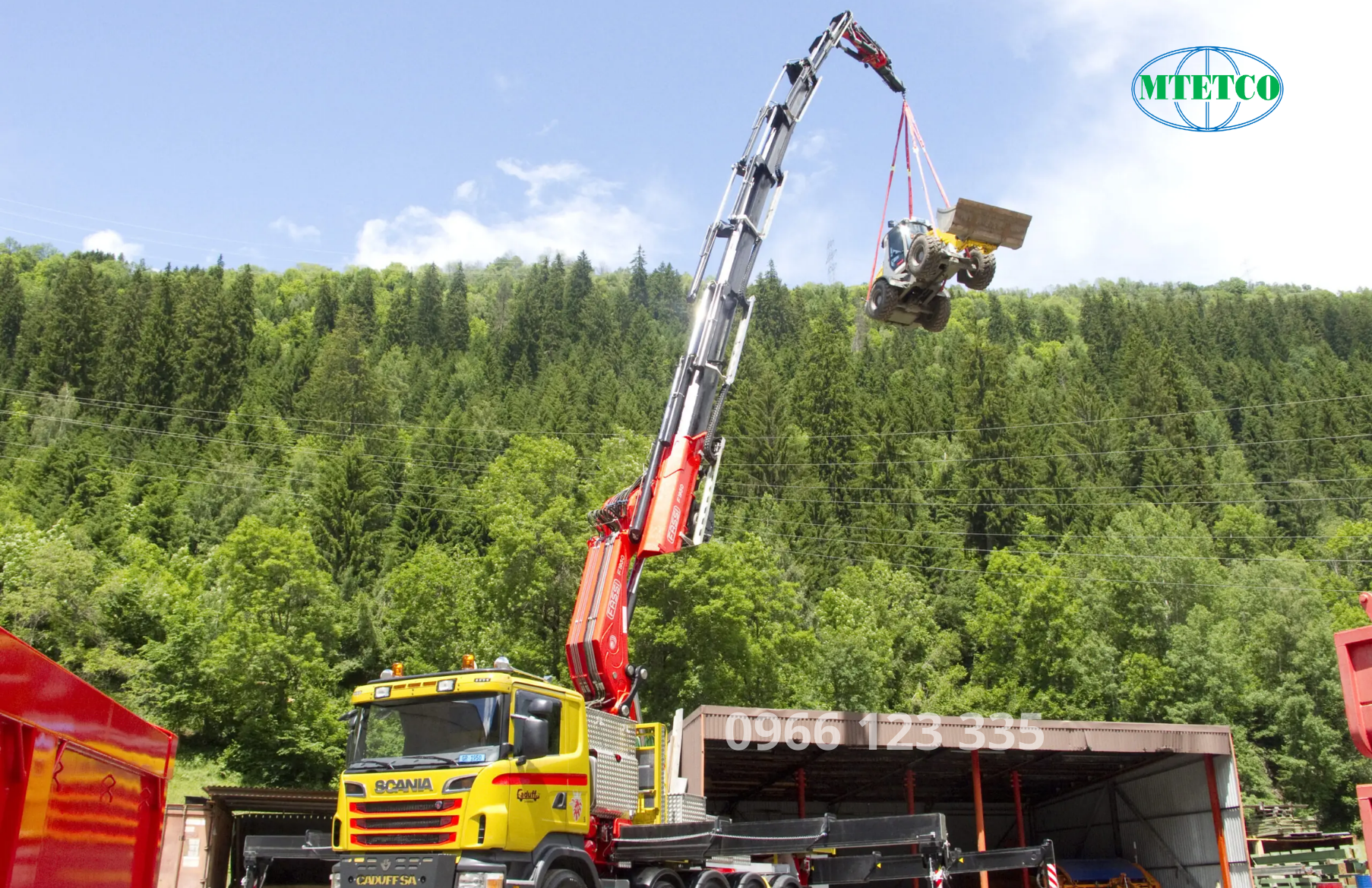 Cẩu gập thủy lực hạng nặng F1950RA he-dynamic