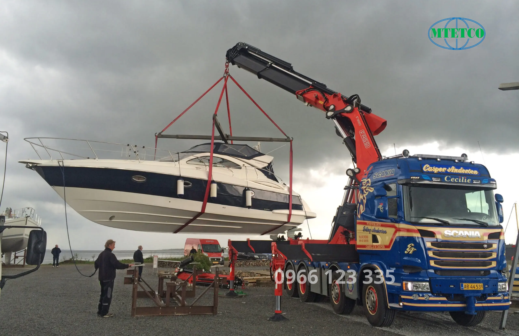 Mtetco - địa chỉ cung cấp cẩu thủy lực uy tín tại Việt Nam