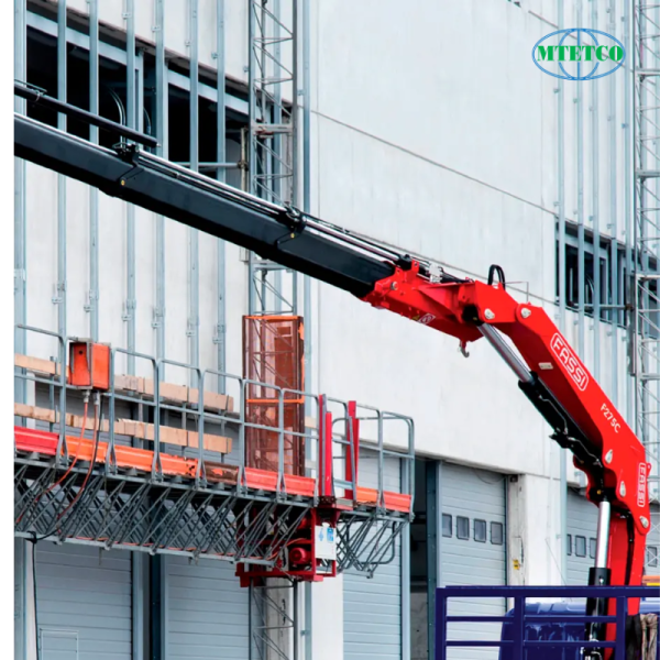 Cẩu gập thủy lực Fassi hạng vừa F275A e-active