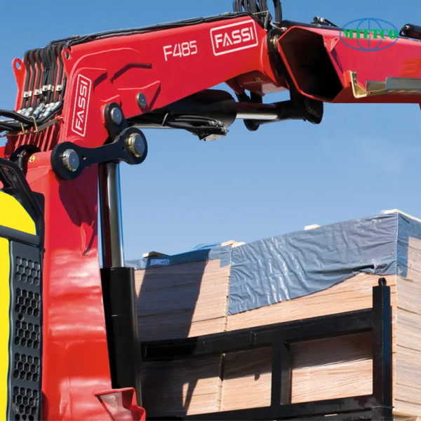 Cẩu gập thủy lực Fassi hạng vừa F485RA xe-dynamic