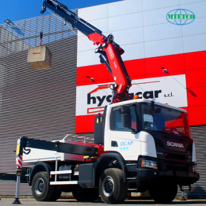 Cẩu gập thủy lực Fassi hạng vừa F485RA xe-dynamic