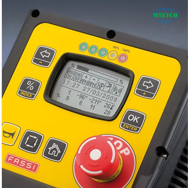 Cẩu gập thủy lực Fassi hạng vừa F215A e-active