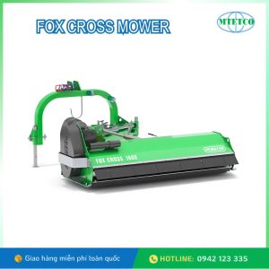 Máy cắt cỏ gắn sau đầu kéo Fox Cross