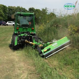 Máy cắt cỏ gắn sau đầu kéo Fox Cross