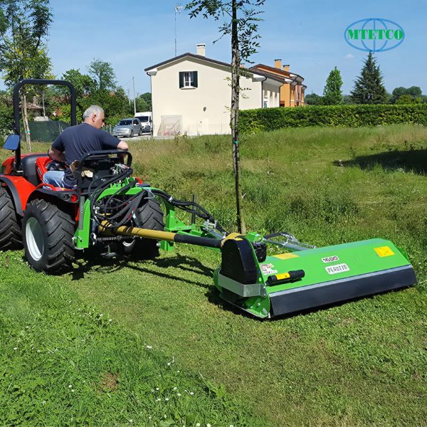 Máy cắt cỏ gắn sau đầu kéo Fox Cross