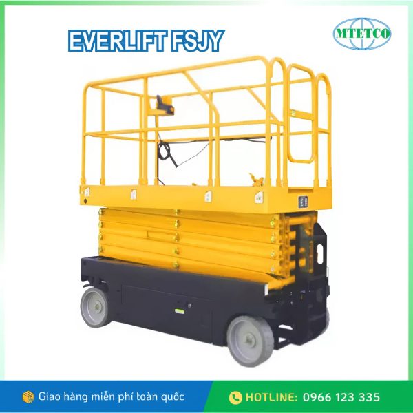 mtetco-fsjy-5 Xe nâng người tự hành dạng cắt kéo Everlift FSJY