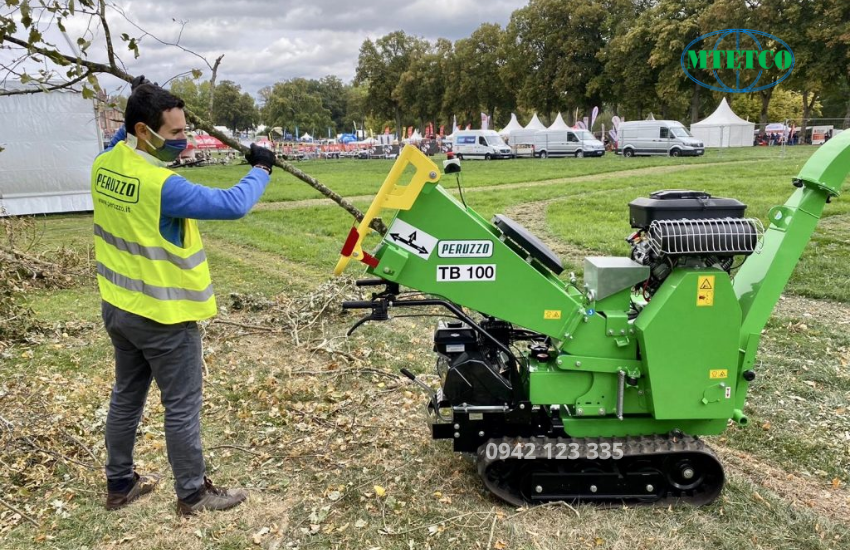 Máy băm cành cây TB 100-C PRO