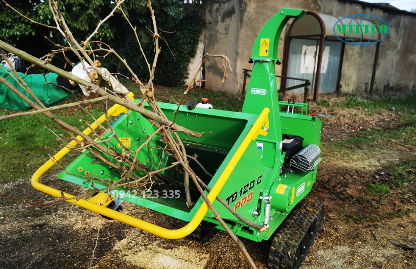 Chỉ nên cho cành, bụi cây, cỏ, gỗ size vừa,...